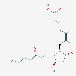 molecular formula C20H32O5 B031392 13,14-Dihydro-15-keto-PGE2 CAS No. 363-23-5