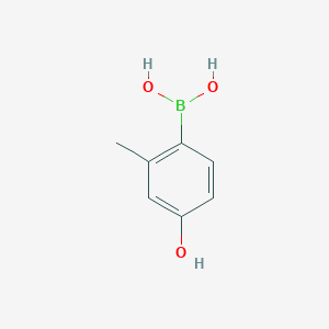 molecular formula C7H9BO3 B031394 4-Hydroxy-2-methylphenylboronic acid CAS No. 493035-82-8