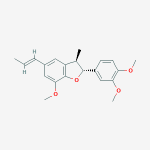 molecular formula C21H24O4 B031410 (+)-Acuminatin CAS No. 41744-39-2