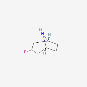 (1R,5S)-3-fluoro-8-azabicyclo[3.2.1]octane