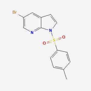 1H-Pyrrolo[2,3-B]pyridine, 5-bromo-1-[(4-methylphenyl)sulfonyl]-