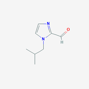 1-(2-methylpropyl)-1H-imidazole-2-carbaldehyde