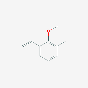molecular formula C10H12O B3142163 2-Methoxy-1-methyl-3-vinylbenzene CAS No. 499236-69-0
