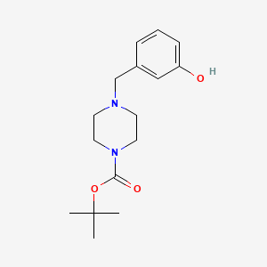 Tert-butyl 4-(3-hydroxybenzyl)piperazine-1-carboxylate