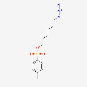 molecular formula C13H19N3O3S B3142250 Toluene-4-sulfonic acid 6-azido-hexyl ester CAS No. 500567-77-1