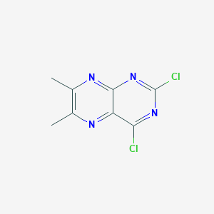 B3142254 2,4-Dichloro-6,7-dimethylpteridine CAS No. 500692-39-7