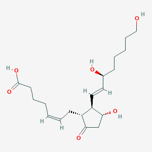 molecular formula C20H32O6 B031423 20-羟基-PGE2 CAS No. 57930-95-7