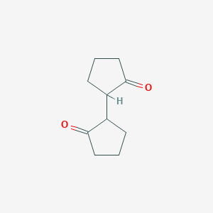 molecular formula C10H14O2 B3142487 [1,1'-Bicyclopentyl]-2,2'-dione CAS No. 5070-24-6