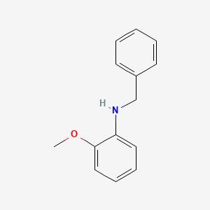 molecular formula C14H15NO B3142570 N-Benzyl-N-(2-methoxyphenyl)amine CAS No. 50798-94-2