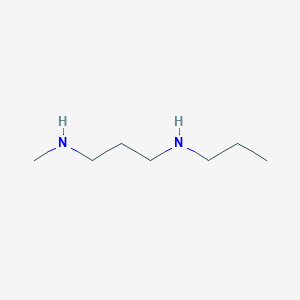 molecular formula C7H18N2 B3142621 N1-Methyl-N3-propyl-1,3-propanediamine CAS No. 50910-71-9