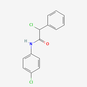 2-chloro-N-(4-chlorophenyl)-2-phenylacetamide
