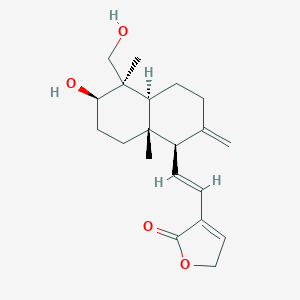 molecular formula C20H28O4 B031429 14-Deoxy-11,12-didehydroandrographolide CAS No. 42895-58-9