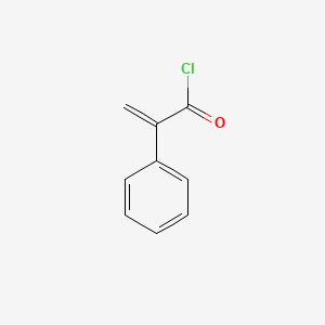 molecular formula C9H7ClO B3142936 2-Phenylacryloyl chloride CAS No. 51491-68-0
