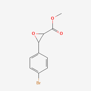 molecular formula C10H9BrO3 B3142994 Methyl 3-(4-Bromophenyl)oxirane-2-carboxylate CAS No. 51622-82-3
