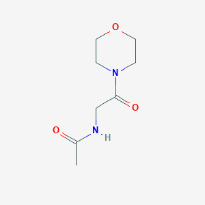 molecular formula C8H14N2O3 B3143071 N-[2-(morpholin-4-yl)-2-oxoethyl]acetamide CAS No. 51769-85-8