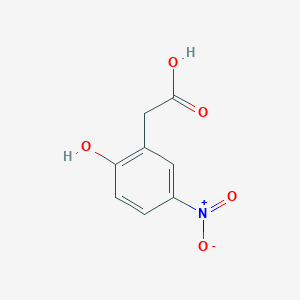 molecular formula C8H7NO5 B3143120 2-(2-Hydroxy-5-nitrophenyl)acetic acid CAS No. 51794-07-1