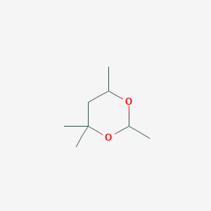 molecular formula C11H11N3OS B3143147 2,4,4,6-Tetramethyl-1,3-dioxane CAS No. 5182-37-6