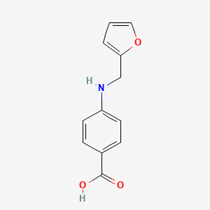 4-[(2-Furylmethyl)amino]benzoic acid
