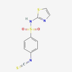 4-isothiocyanato-N-(1,3-thiazol-2-yl)benzenesulfonamide