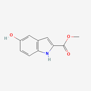 molecular formula C10H9NO3 B3143250 methyl 5-hydroxy-1H-indole-2-carboxylate CAS No. 51991-39-0