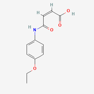 molecular formula C12H13NO4 B3143253 N-(4-Ethoxyphenyl)maleamic acid CAS No. 51992-13-3