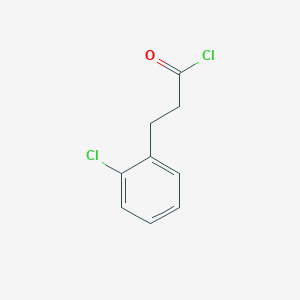 2-Chlorobenzenepropanoyl chloride