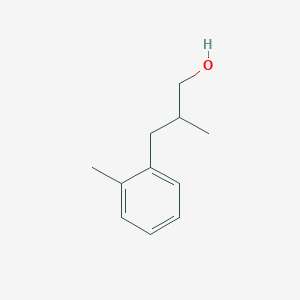molecular formula C11H16O B3143283 2-Methyl-3-o-tolyl-propan-1-ol CAS No. 52086-52-9