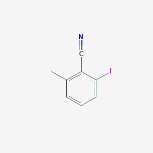 molecular formula C8H6IN B3143285 2-Iodo-6-methylbenzonitrile CAS No. 52107-69-4