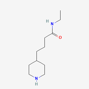 N-Ethyl-4-piperidin-4-yl-butyramide