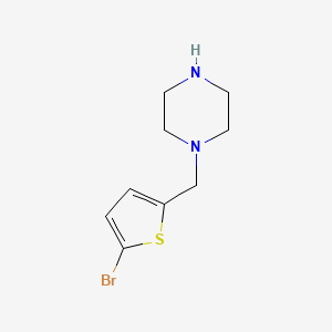 1-[(5-Bromothien-2-yl)methyl]piperazine