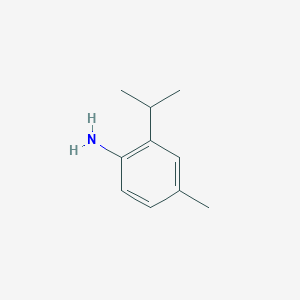 molecular formula C10H15N B3143496 2-Isopropyl-4-methylaniline CAS No. 5266-86-4