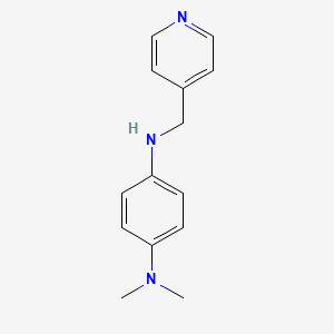 N,N-Dimethyl-N'-pyridin-4-ylmethyl-benzene-1,4-diamine