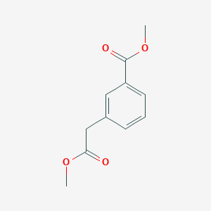 Benzeneacetic acid, 3-(methoxycarbonyl)-, methyl ester