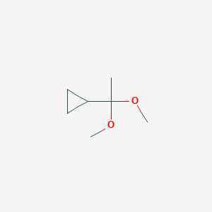 (1,1-Dimethoxyethyl)cyclopropane