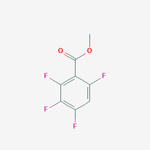 molecular formula C8H4F4O2 B3143578 Methyl 2,3,4,6-tetrafluorobenzoate CAS No. 53001-68-6