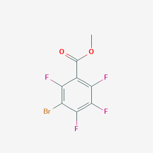 molecular formula C8H3BrF4O2 B3143580 Methyl 3-bromo-2,4,5,6-tetrafluorobenzoate CAS No. 53001-69-7