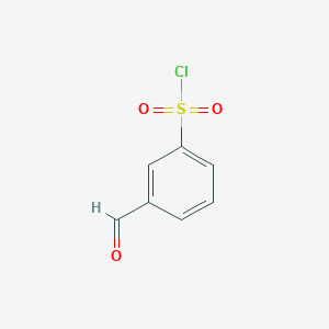 molecular formula C7H5ClO3S B3143692 3-Formylbenzenesulfonyl chloride CAS No. 53460-88-1