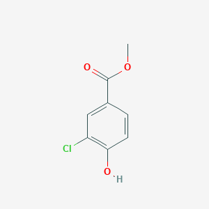 molecular formula C8H7ClO3 B031437 Methyl 3-chloro-4-hydroxybenzoate CAS No. 3964-57-6