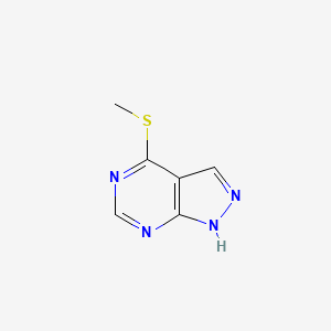 4-(Methylthio)-1H-pyrazolo[3,4-d]pyrimidine
