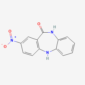 2-nitro-5,10-dihydro-11H-dibenzo[b,e][1,4]diazepin-11-one