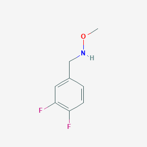 n-(3,4-Difluoro-benzyl)-o-methyl-hydroxylamine