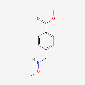 4-(Methoxyamino-methyl)-benzoic acid methyl ester