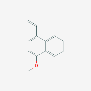 molecular formula C13H12O B3144147 4-Methoxy-1-vinylnaphthalene CAS No. 54447-91-5