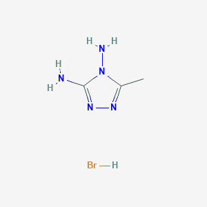5-Methyl-[1,2,4]triazole-3,4-diamine hydrobromide