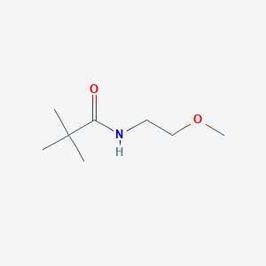 N-(2-methoxyethyl)-2,2-dimethylpropanamide