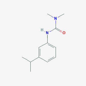 molecular formula C12H18N2O B3144522 3-(3-Isopropylphenyl)-1,1-dimethylurea CAS No. 55304-10-4