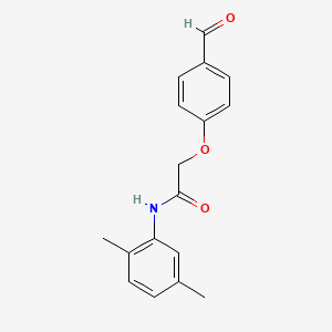 N-(2,5-dimethylphenyl)-2-(4-formylphenoxy)acetamide