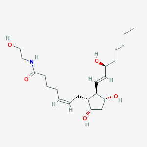molecular formula C22H39NO5 B031446 PGF2alpha-EA CAS No. 353787-70-9