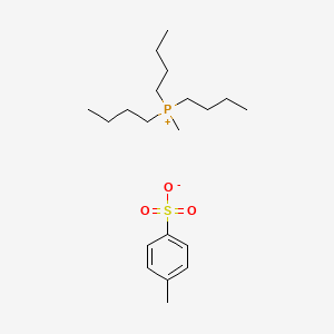 molecular formula C20H37O3PS B3144703 Tributyl(methyl)phosphonium 4-methylbenzenesulfonate CAS No. 55767-12-9