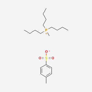 molecular formula C20H37O3PS B3144703 4-Methylbenzenesulfonate;tributyl(methyl)phosphanium CAS No. 55767-12-9